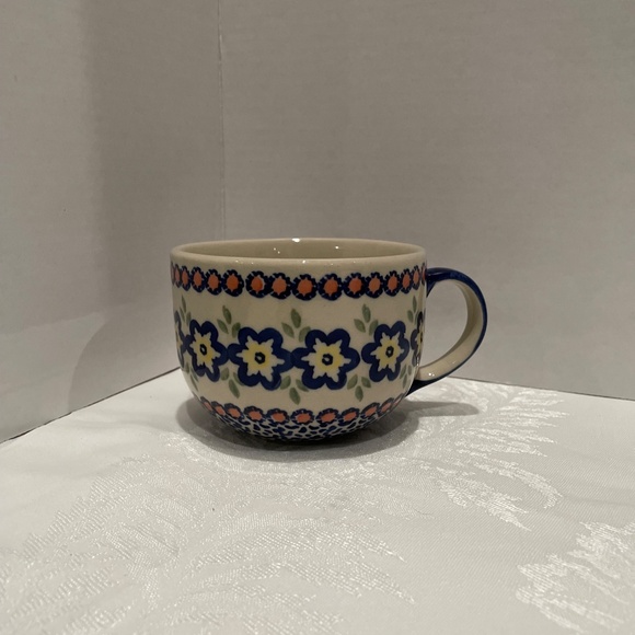Polish Pottery Bubble Coffee Mug - Picture 5 of 6